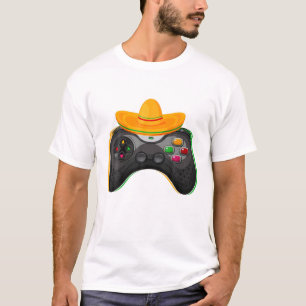 Funny Gaming Cinco De Mayo S Mexican S For Men T-Shirt