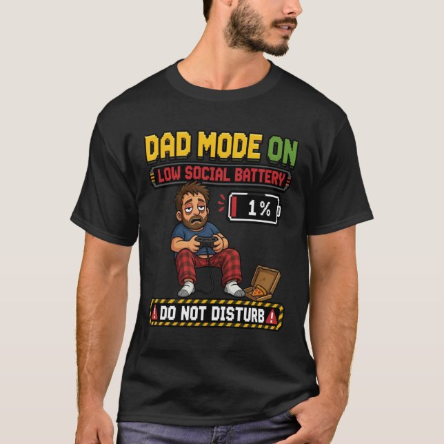 Funny Gaming Dad Gift | T-Shirt (Front)