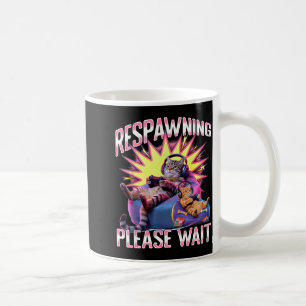 Funny Gaming Gamer Cat  Coffee Mug
