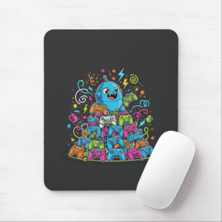 Funny Gaming Never Ends Mouse Pad