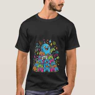 Funny Gaming Never Ends  T-Shirt