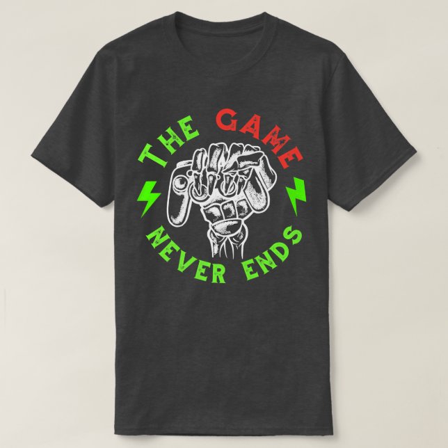 Funny gaming quote Skeleton  T-Shirt (Design Front)