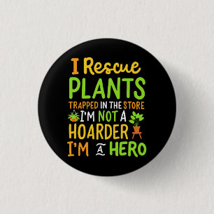 Funny Gardening Gardener 1 Inch Round Button