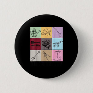 Funny Gardening Lover S Plant Lover , Men's G Clic 2 Inch Round Button