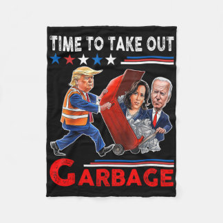 Funny Garge For Trump 2024 - Time To Take Out The  Fleece Blanket