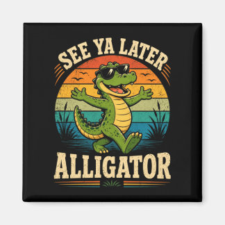 Funny-Gator-Goodbye- Magnet