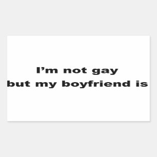 Funny Gay Slogan! Sticker