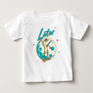 Funny Gecko Later Procrastination Humour Baby T-Shirt