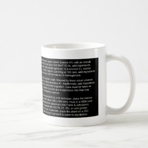 Funny Geeky Engineer's Recipe Mug