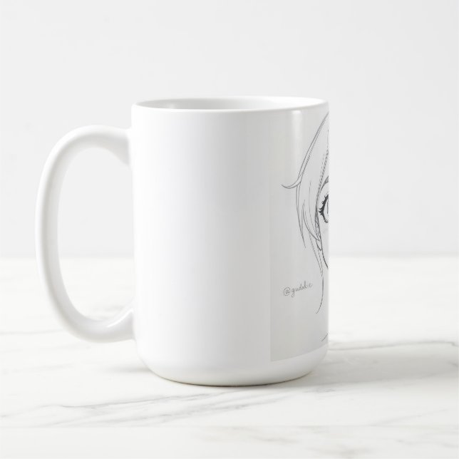 Funny Gen Z Social Media Quote Coffee Mug (Left)