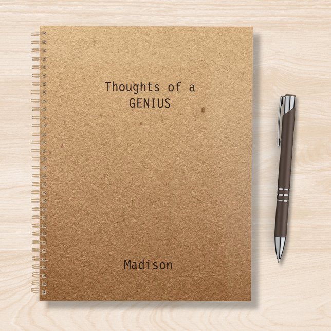 Funny Genius Personalized Office Planner (Creator Uploaded)