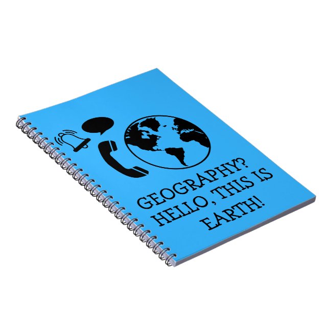 Funny geography notebook (Right Side)
