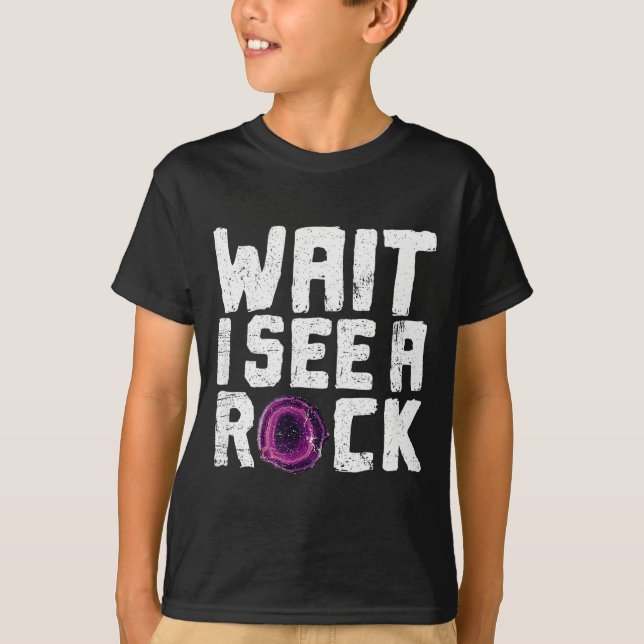 Funny Geologist Rock Hounding Geode Vintage Shirt  (Front)