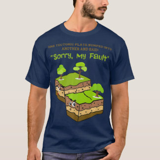 Funny Geology Earthquake Gift Cute Earth Men T-Shirt
