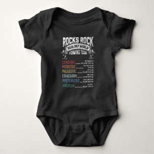 Funny Geology Rock Forming Humour Geologist Baby Bodysuit