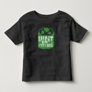 Funny Geology - Wait I See A Rock Toddler T-shirt