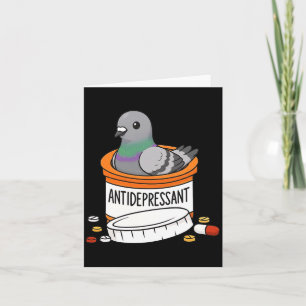 Funny Geon Anti Depressant Zoo Boys Girls Premium Card