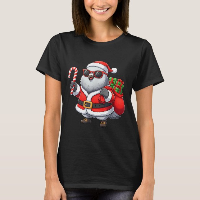 Funny Geon Christmas Santa Outfit Xmas Boys Girls  T-Shirt (Front)