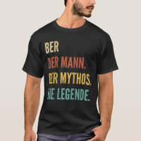 Funny German First Name Design - Ber 