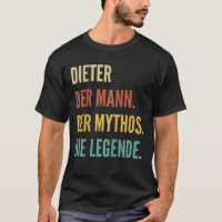 Funny German First Name Design - Dieter 