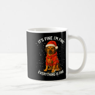 Funny German Shepherd Decorate Christmas Shirts I' Coffee Mug