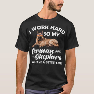 Funny German Shepherd Design For Men Women Kids Do T-Shirt