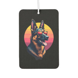 Funny German Shepherd Dog Design Art Costume Outfi Air Freshener