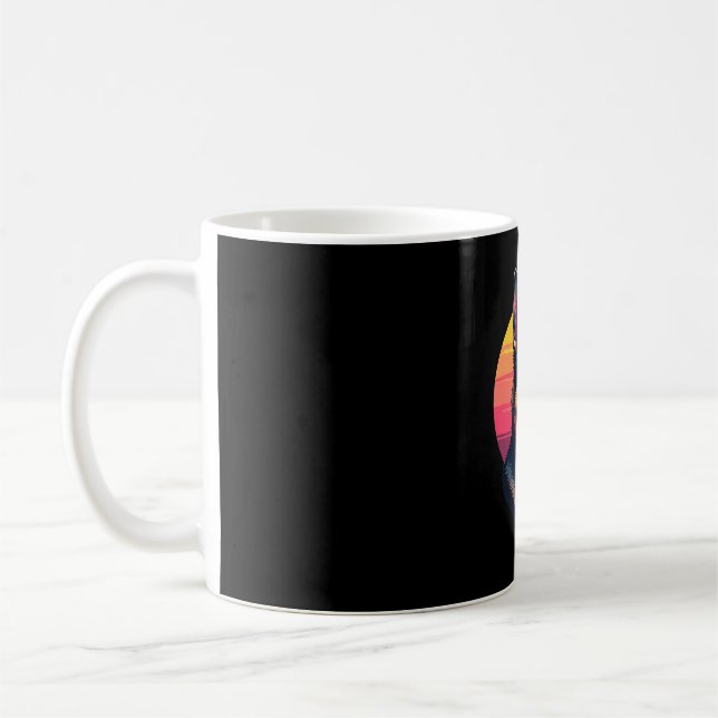 Funny German Shepherd Dog Design Art Costume Outfi Coffee Mug (Left)