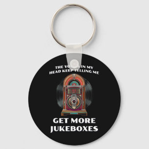 Funny Get More Jukeboxes For 1950s Vinyl Juke Box Keychain