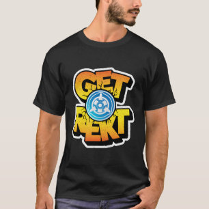 Funny Get Rekt Saying Rocket Soccer Boost Graphic T-Shirt