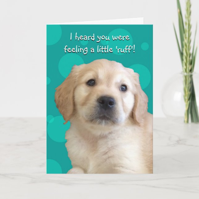 Funny Get Well Card (Front)