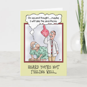 Funny Get Well Cards: On Second Thought Card