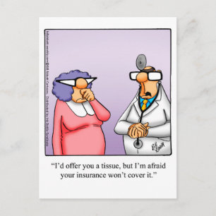 Funny Get Well Carte postale