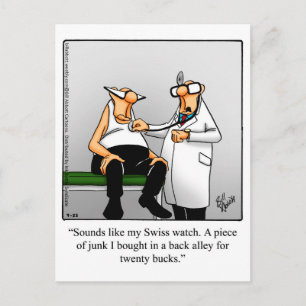 Funny Get Well Carte postale