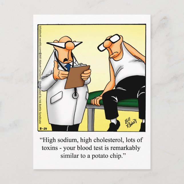 Funny Get Well Carte postale (Devant)