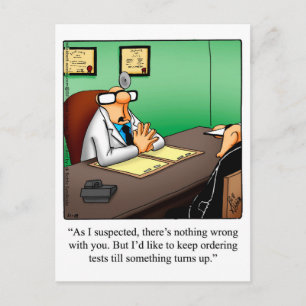 Funny Get Well Carte postale