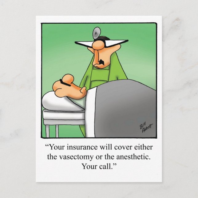 Funny Get Well Carte postale (Devant)