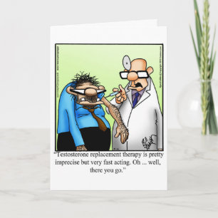 Funny Get Well Greeting Card