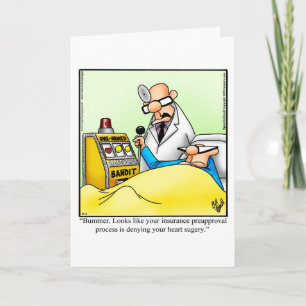 Funny Get Well Greeting Card