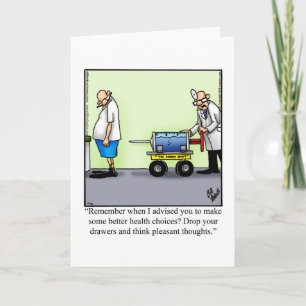 Funny Get Well Greeting Card