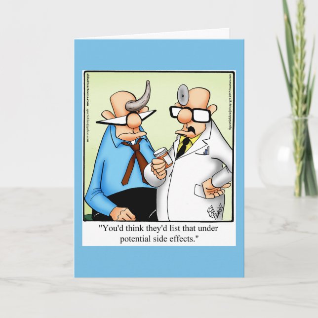 Funny Get Well Greeting Card "Spectickles" (Front)