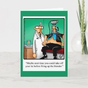 Funny Get Well Humor Greeting Card