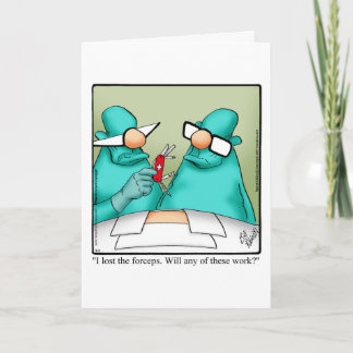 Funny Get Well Humour Greeting Card