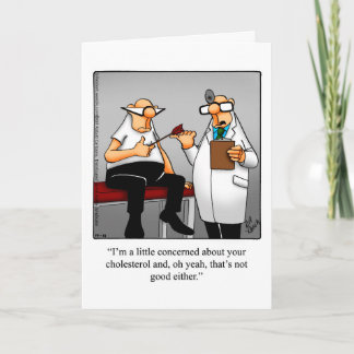 Funny Get Well Humour Greeting Card