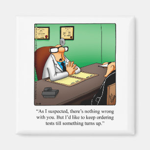 Funny Get Well Humour Magnet