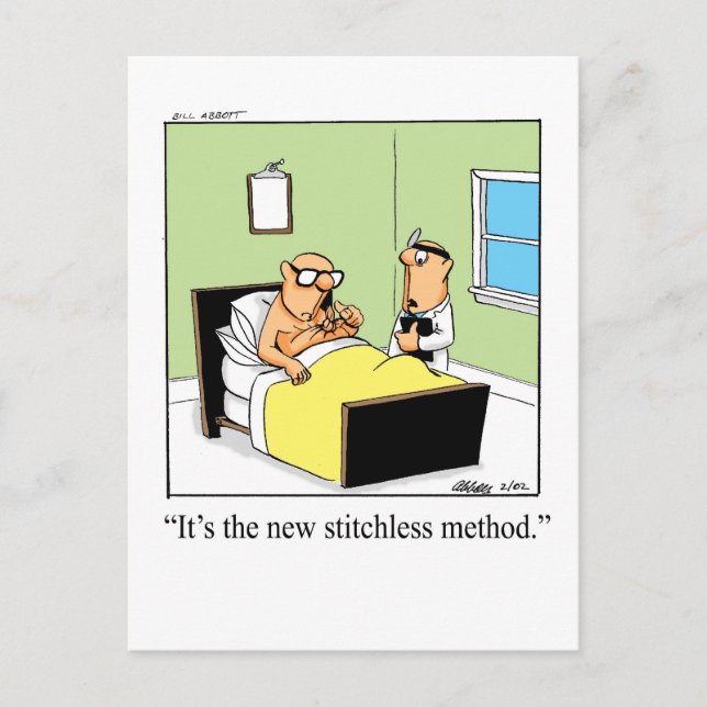 Funny Get Well Postcard (Front)