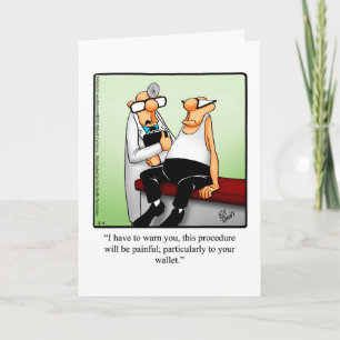 Funny Get Well Soon Greeting Card