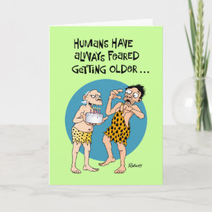 Funny Getting Older Birthday Card