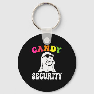 Funny Ghost Candy Security Halloween Costume Hallo Keychain