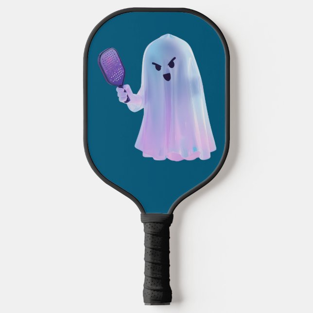 Funny Ghost , Cute Spooky Paddle Art for Halloween (Front)
